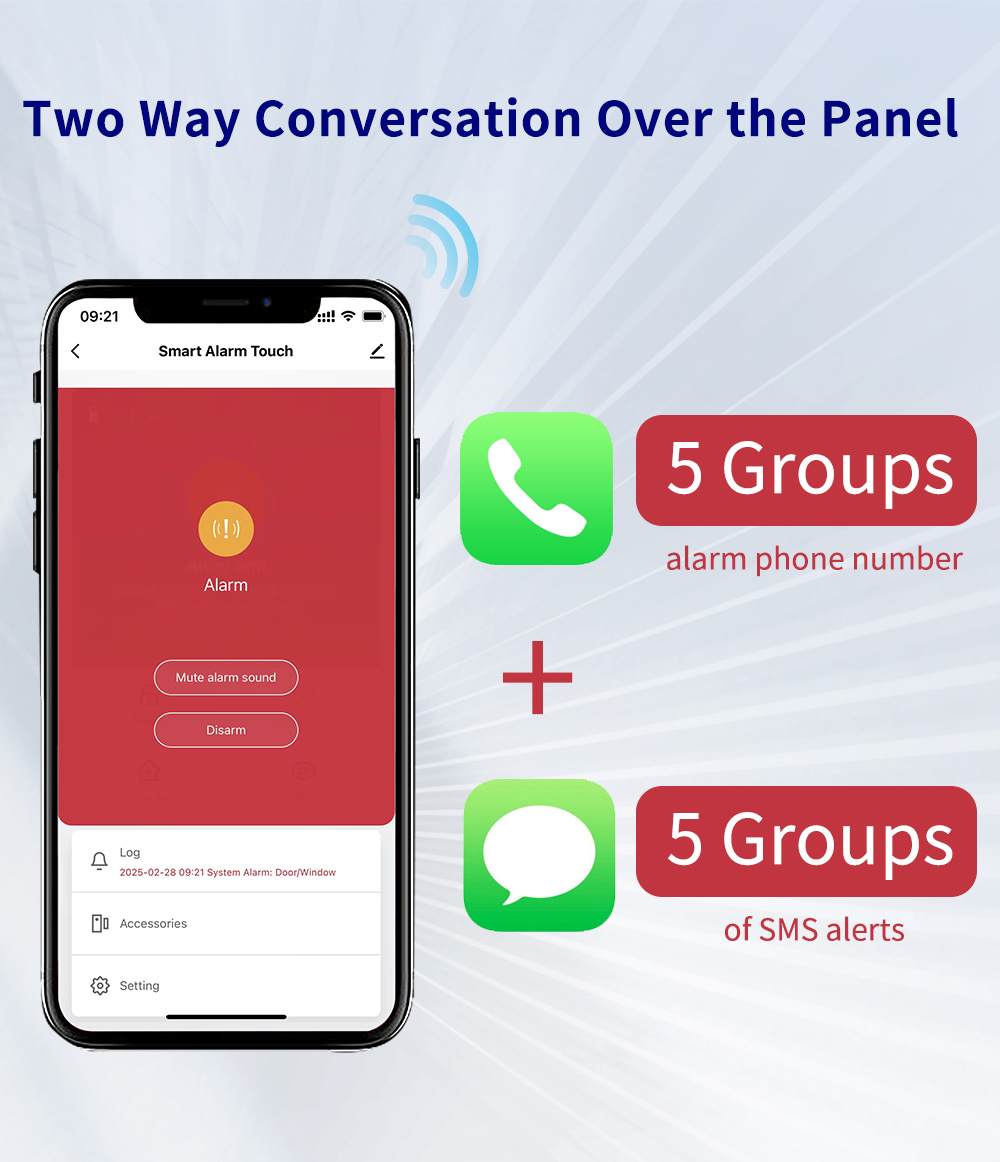 Smart home security system Tuya touch keypad (10)