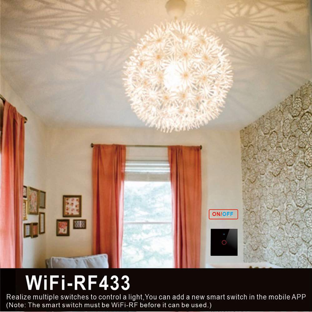 Tuya smart home control panel with app (6)