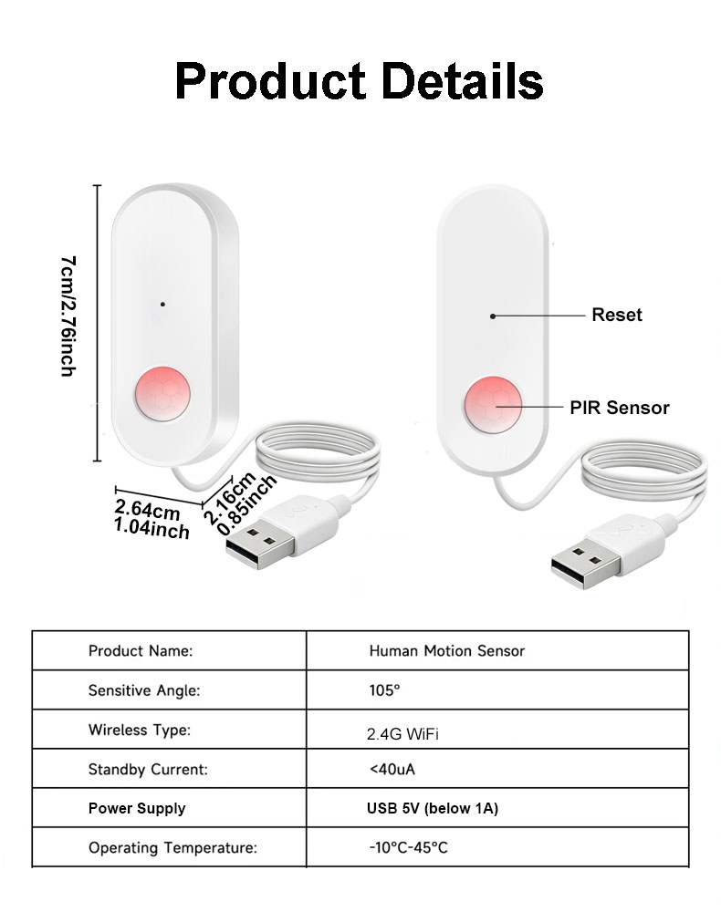 wifi motion sensor -12